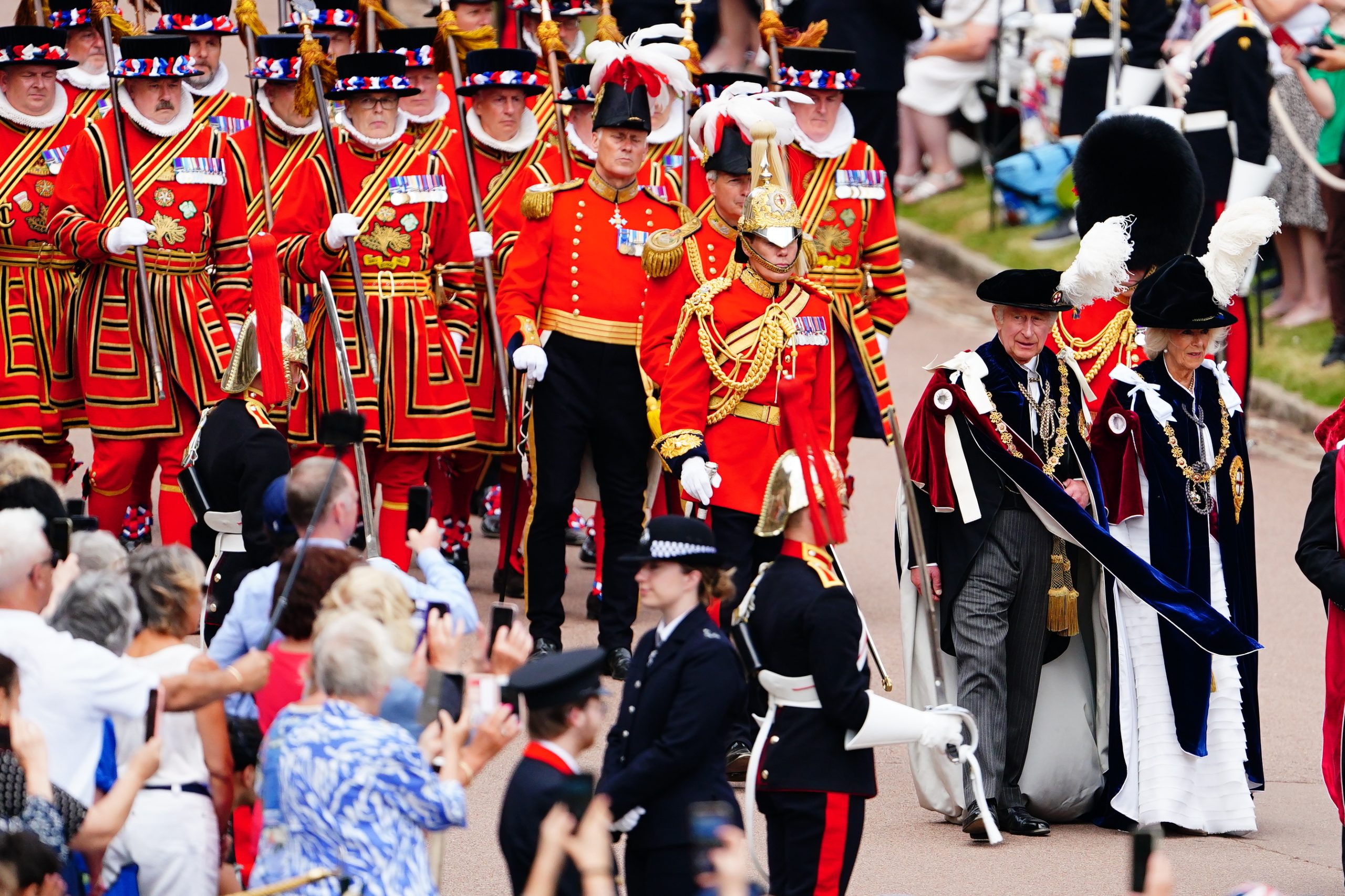 Royal Family attends Garter Day 2022 - Camilla's first as Royal