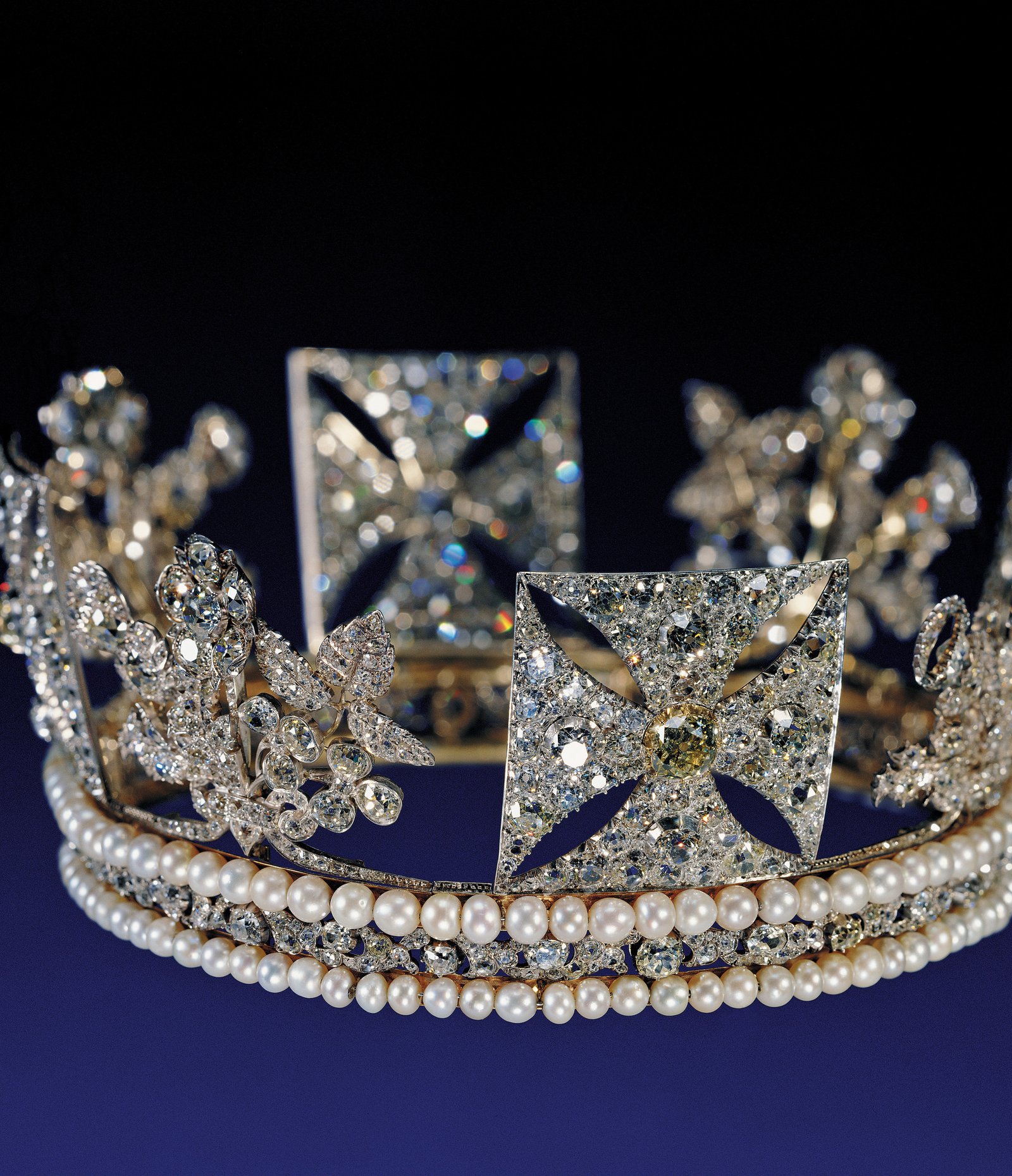 The Diamond Diadem was made in 1820. (Royal Collection Trust/His Majesty King Charles III 2024)