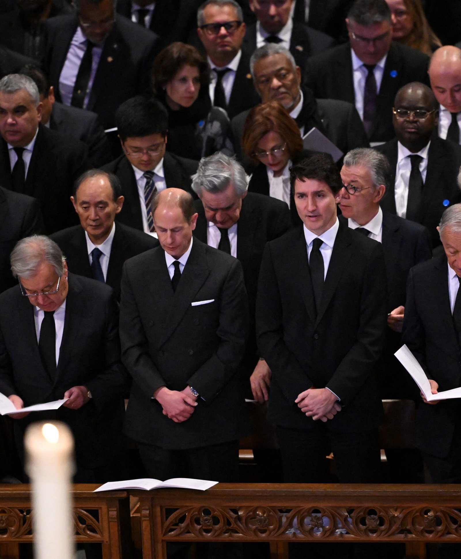 The Duke of Edinburgh attended the State Funeral of former US President Jimmy Carter. (Dame Karen Pierce/X)