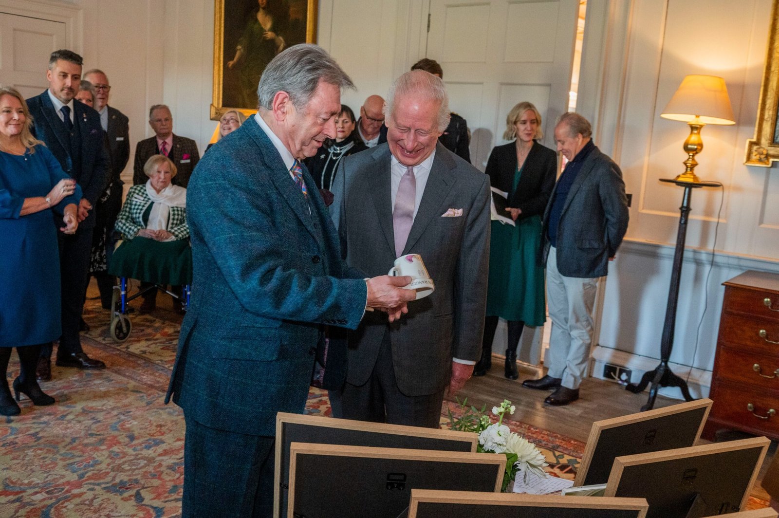 Charles placed a number of items in the time capsule, including a special letter. (The King's Foundation).