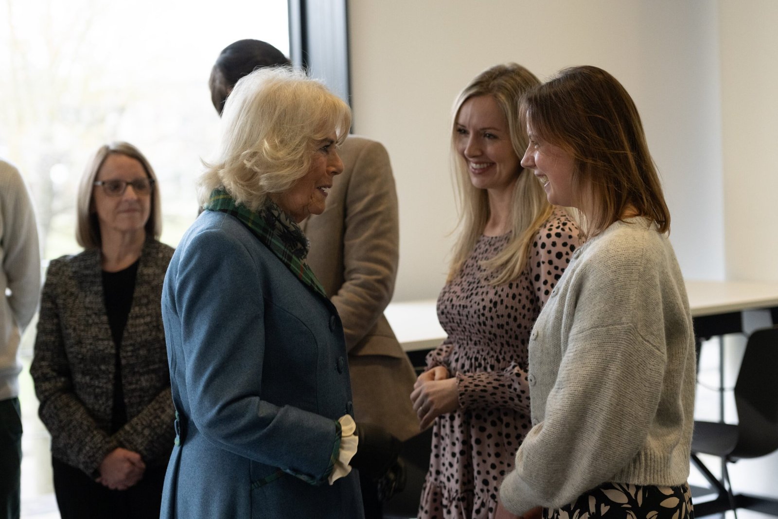 Her Majesty visited the University of Aberdeen - her first engagement for 2025. (University of Aberdeen)