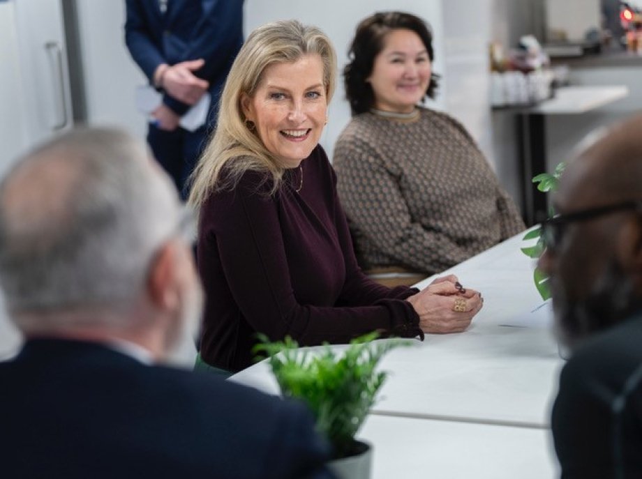 The Duchess of Edinburgh visited Community Shop Lamberth.