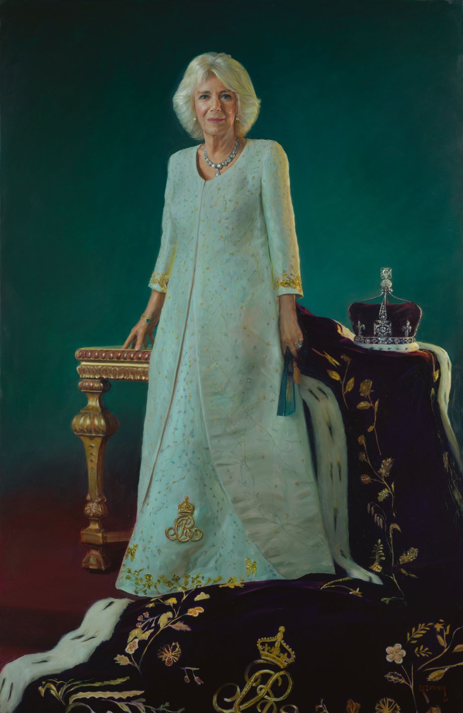Her Majesty's Coronation Portrait. (Royal Family)