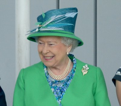 Image ©Licensed to i-Images Picture Agency. 24/07/2014. Glasgow, United Kingdom. HM The Queen and The Duke of Edinburgh watch England playing hockey against Wales at the National Hockey Centre, Glasgow, Scotland . Picture by Andrew Parsons / i-Images