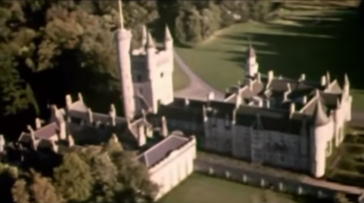 Still taken from Balmoral Castle documentary