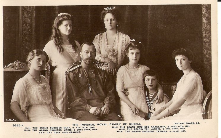 The Romanov family were murdered in 1918