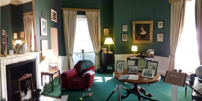 Patrick's sitting room. Chloe Howard 2015