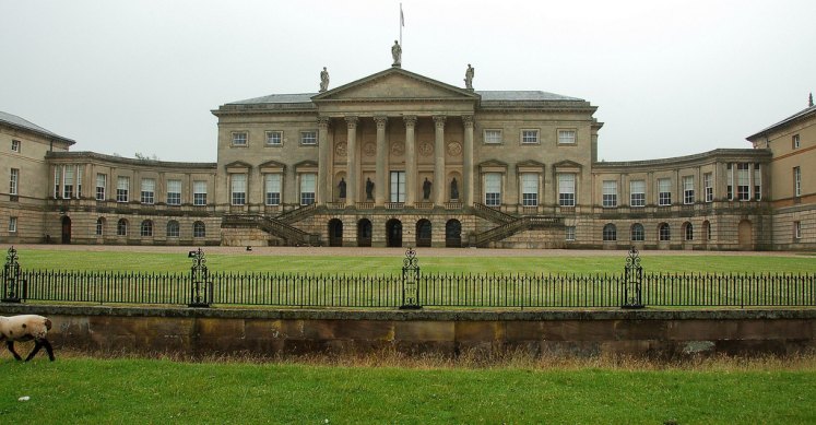 Kedleston Hall, Mary's country home with George Curzon. James Stringer