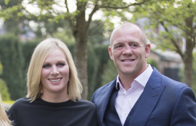 Zara Tindall (Phillips) and Mike Tindall. Picture by i-Images