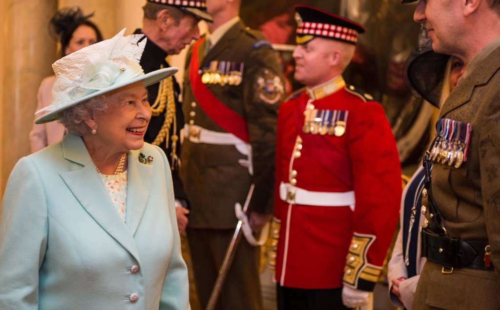 Queen gives Scots Guards new colours with Colonel Duke of Kent • The ...