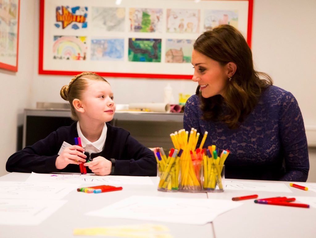 duchess kate place2be headquarters (kensington palace)