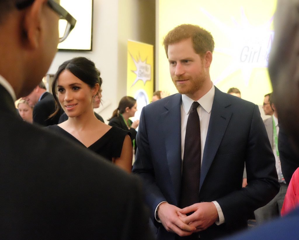 Harry and Meghan attend Empowerment reception