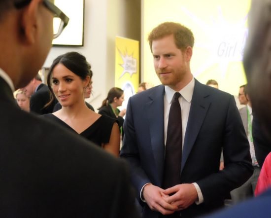 Harry and Meghan attend Empowerment reception