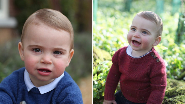 Prince Louis turns one! Photographs taken by Kate released to mark the occasion • The Crown ...
