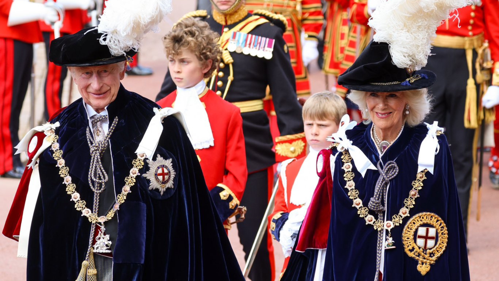 King Charles installs Duchess of Gloucester to Order of the Garter on ...