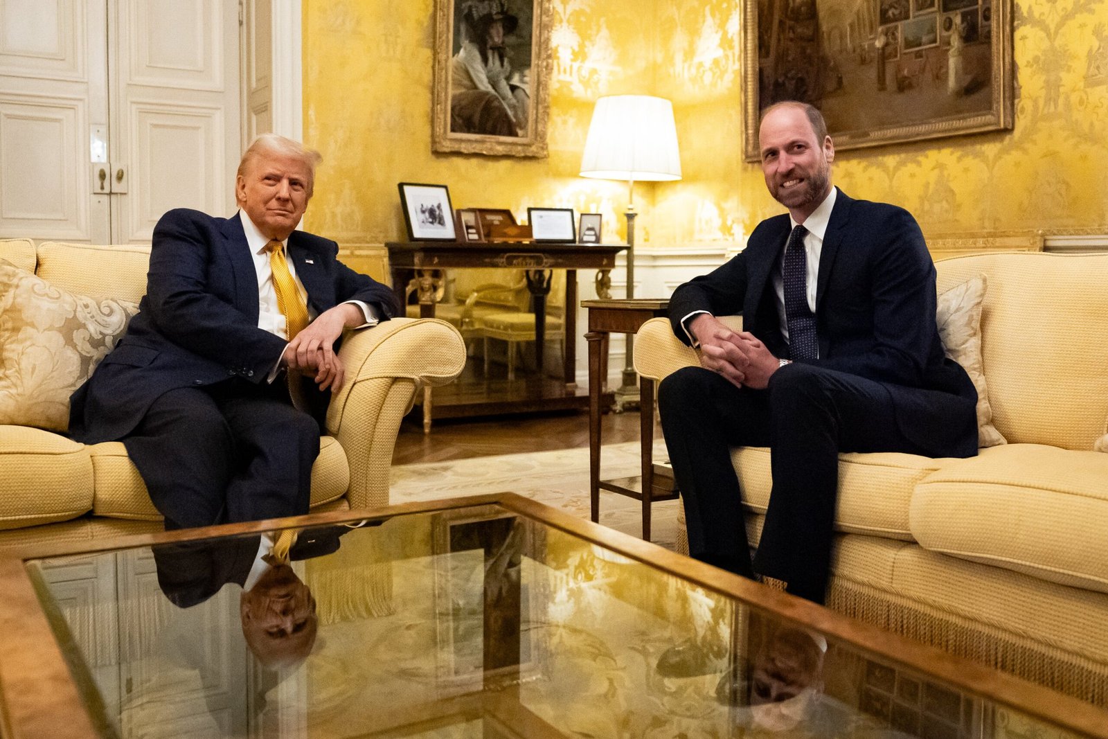 Donald Trump and Prince William