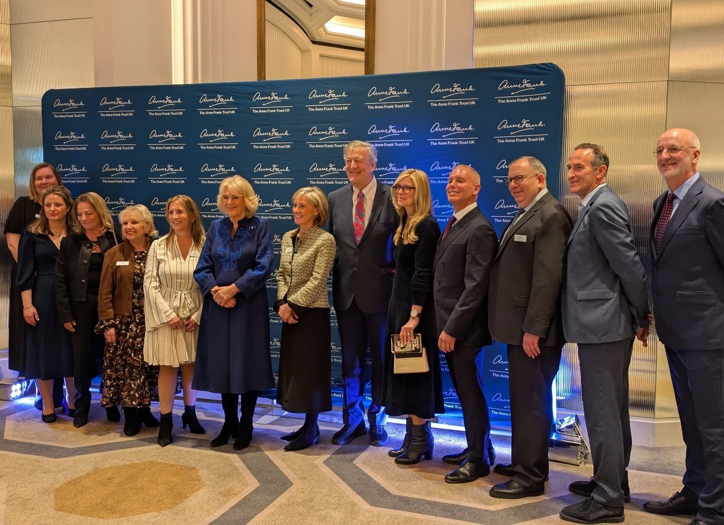 Queen Camilla spoke at a reception to mark Holocaust Memorial Day. (The Anne Frank Trust)