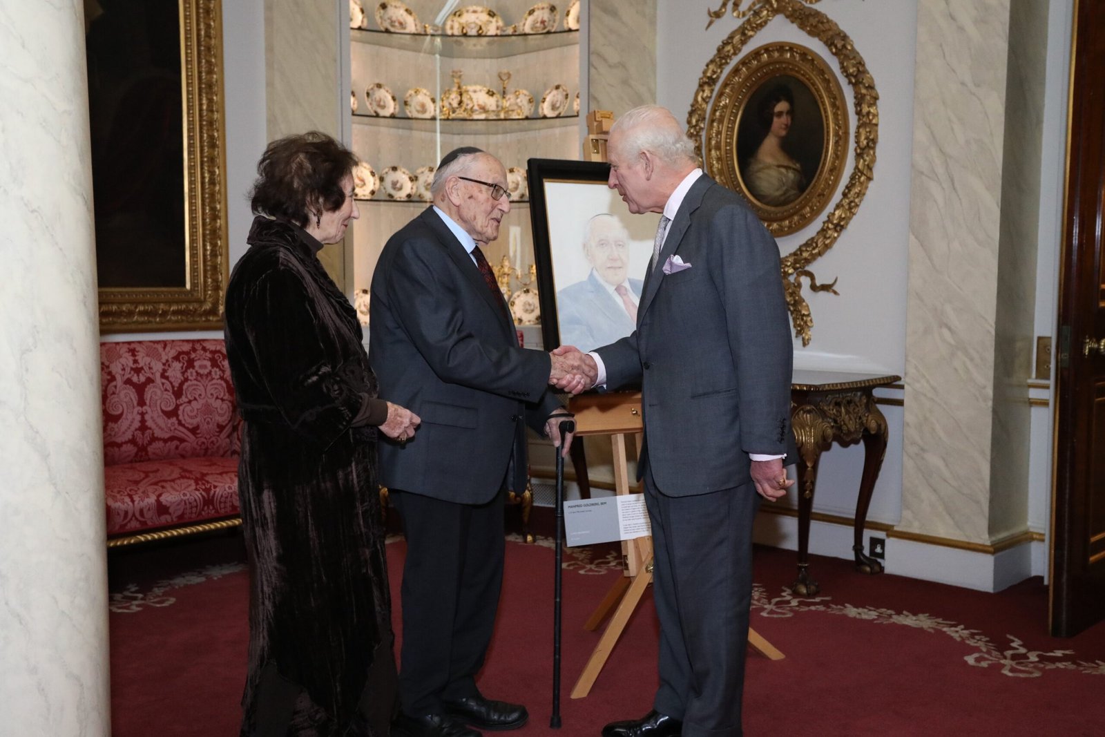 The King hosted the reception ahead of Holocaust Memorial Day. (Holocaust Educational Trust)