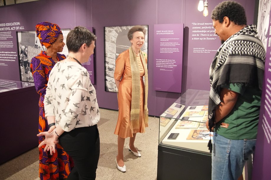 Princess Anne visited the Desmond and Leah Tutu Legacy Foundation (Royal Family)