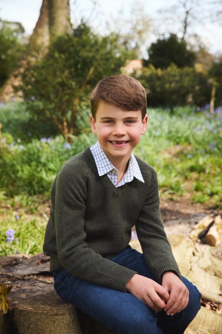 A new photograph of Prince Louis to mark his 7th birthday. (Kensington Palace)