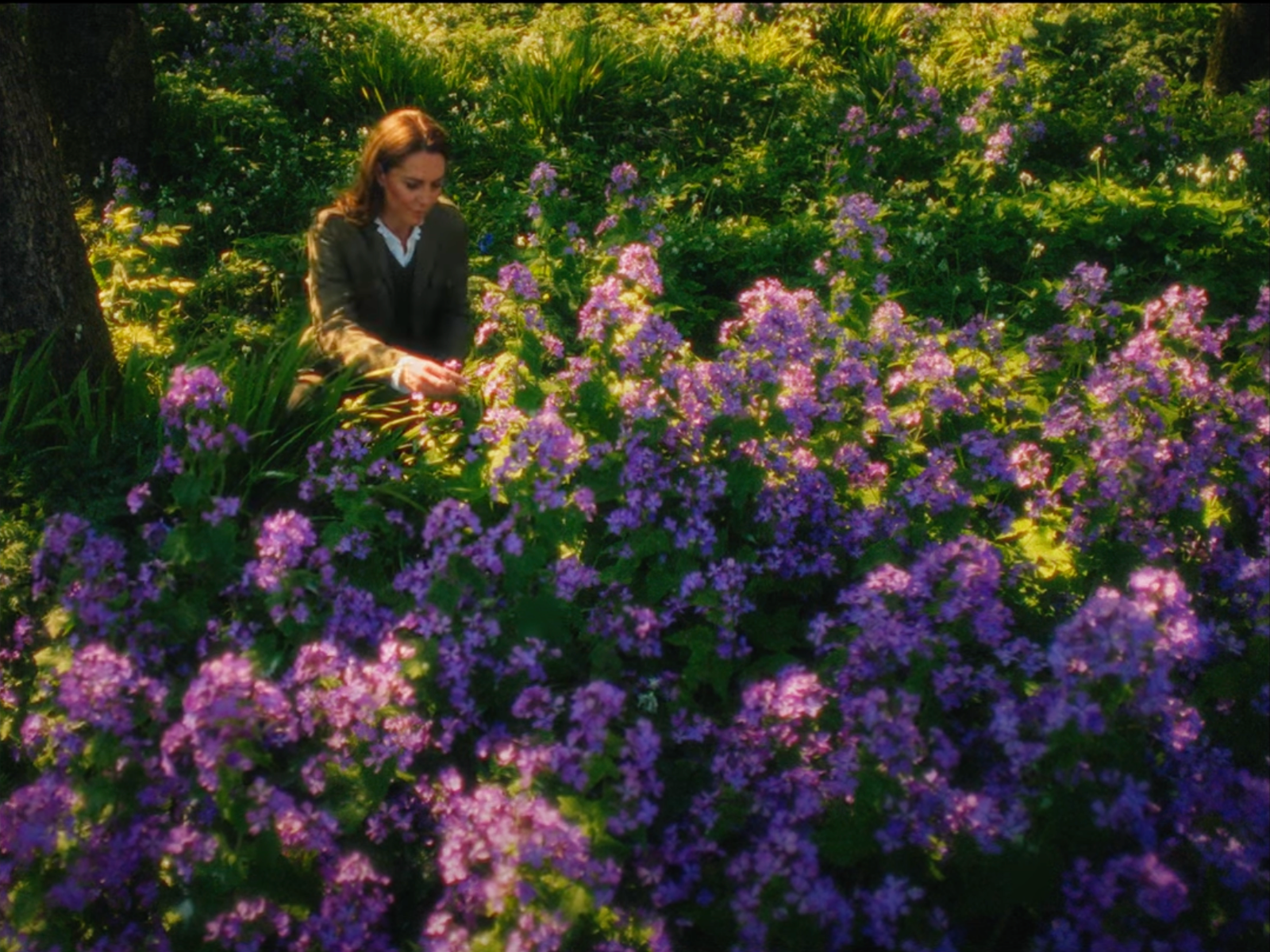 The Princess of Wales amongst nature. (Kensington Palace/Youtube Still)