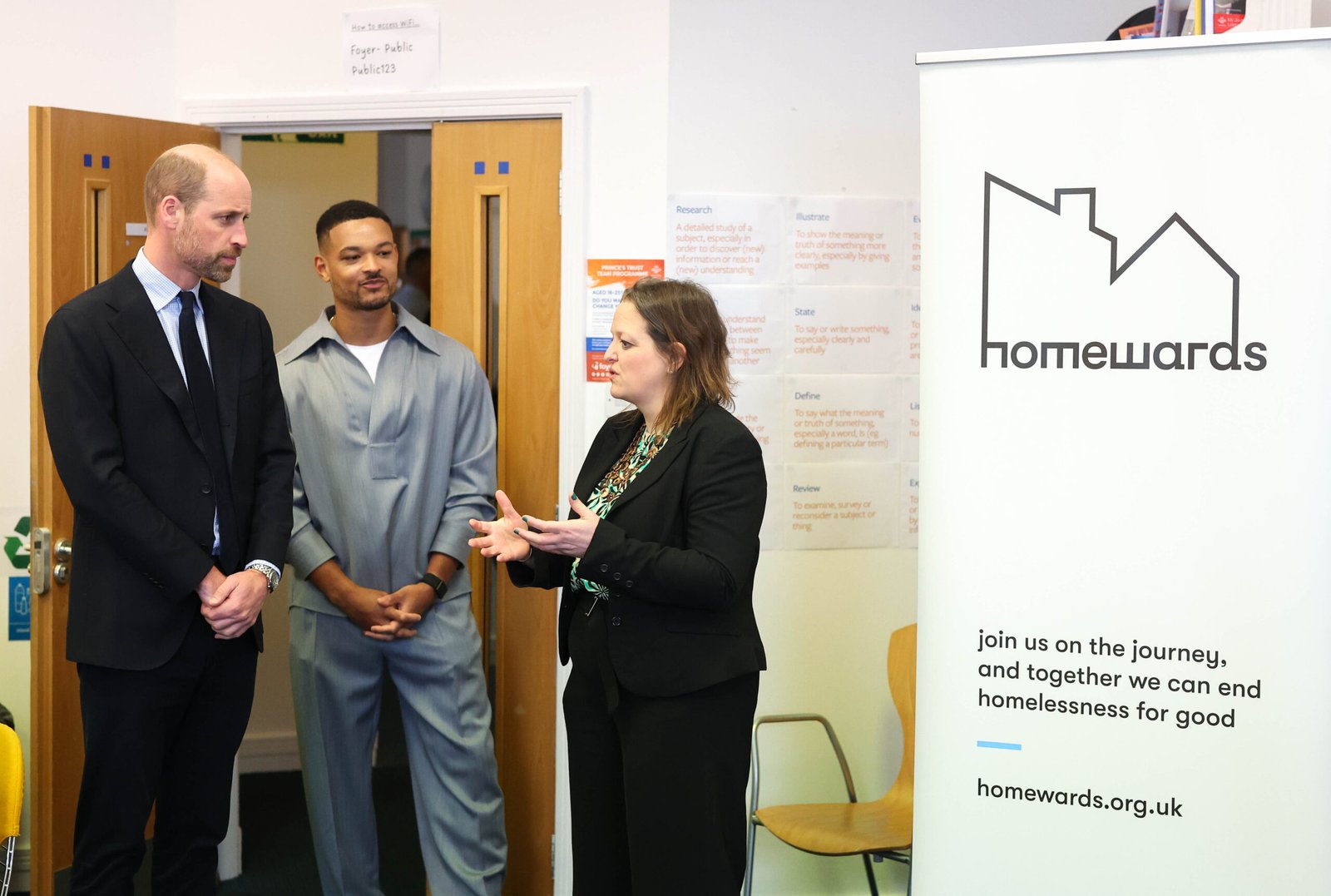 Prince William Visits Aberdeen