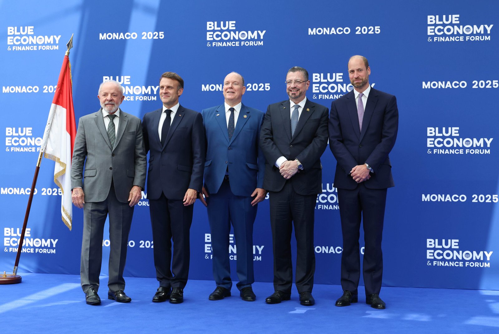 Prince William attends the Blue Economy and Finance Forum. (Picture by Andrew Parsons / Kensington Palace)