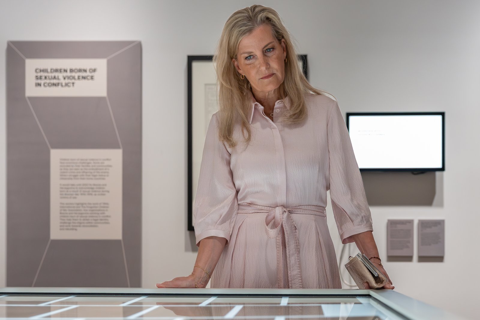 HRH The Duchess of Edinburgh visits Unsilenced:Sexual Violence in Conflict at IWM London (open until 2 November 2025).