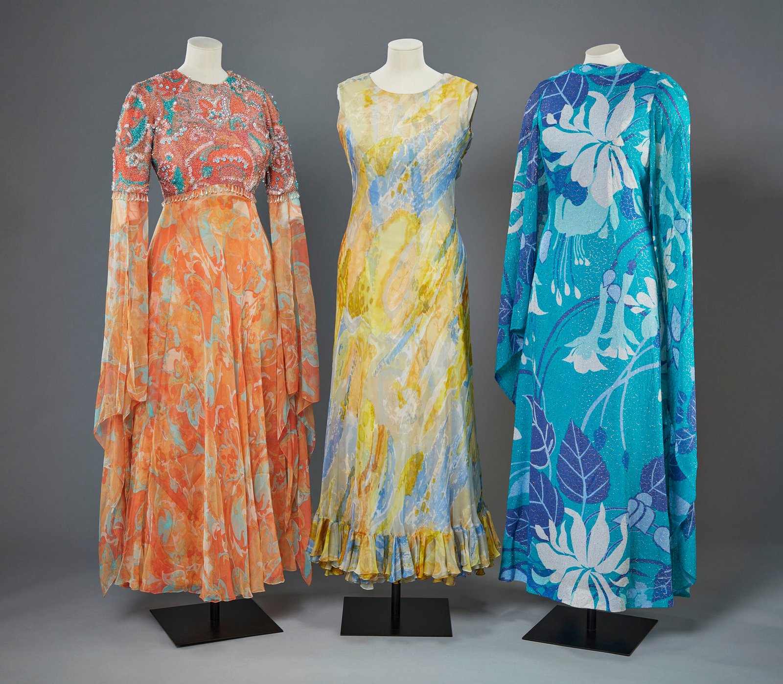 Evening Gowns, Ian Thomas, c.1970s.Credit: © Royal Collection Enterprises
Limited 2025 | Royal Collection Trust.
Photographer: Jon Stokes.