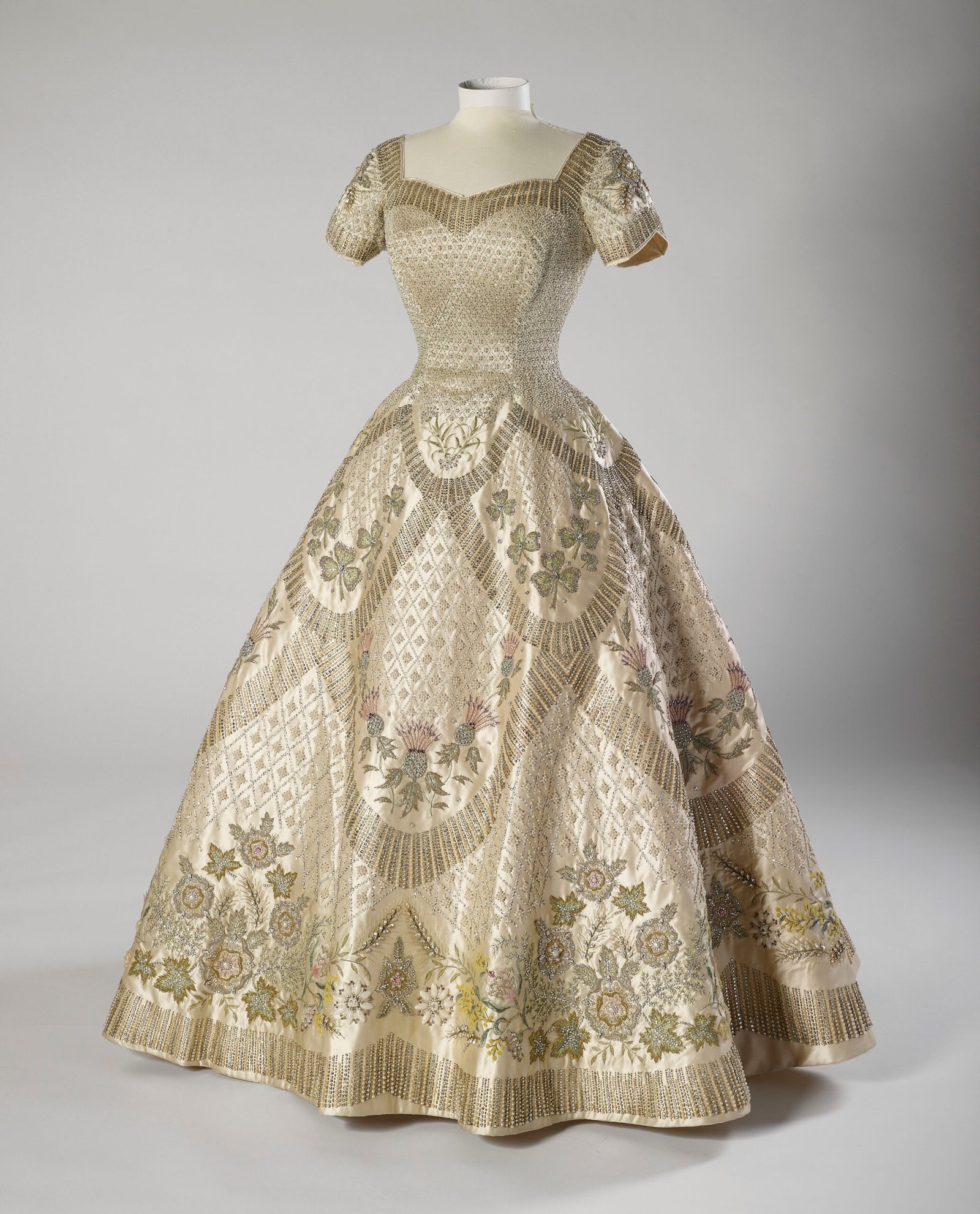 Queen Elizabeth II's Coronation Dress is set to be on display in 2026. (© Royal Collection Enterprises Limited 2025 | Royal Collection Trust.)
