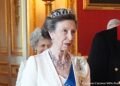 Anne wearing the Festoon Tiara