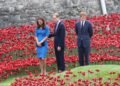 Royal Rewind: William, Catherine and Harry visit Tower of London poppy installation