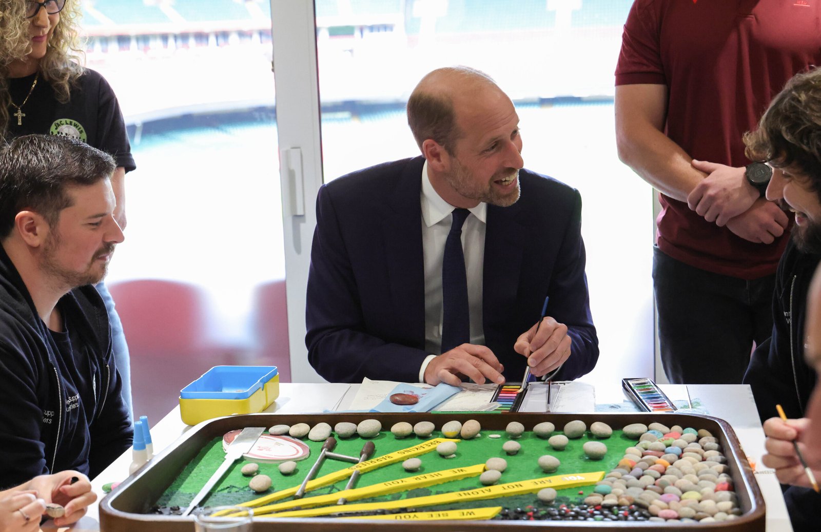 Prince William Visits a Pioneering New Mental Health Hub on World Suicide Prevention Day