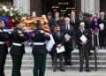Duke of Kent and wider Royal Family say farewell to the Duchess of Kent