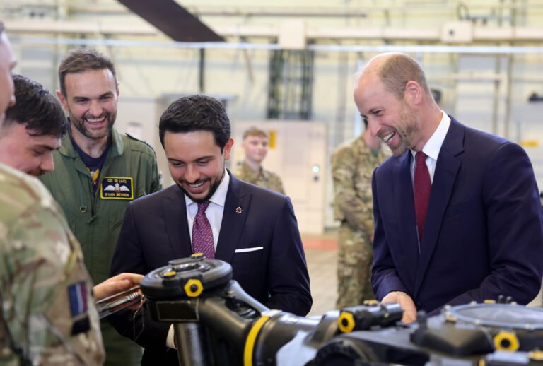 Prince William reminisces about ‘glory days’ of piloting with Crown Prince Hussein