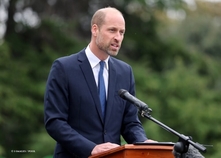Prince William pays tribute to humanitarian workers unveiling new memorial