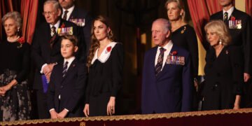 Prince George attends annual Festival of Remembrance for the first time