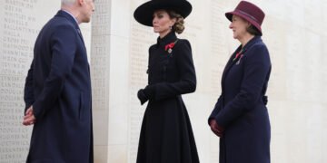 Princess of Wales leads the nation in remembrance at National Memorial Arboretum