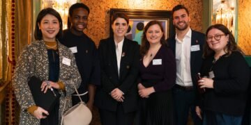 Princess Eugenie catches up with The King’s Foundation 35 under 35 network