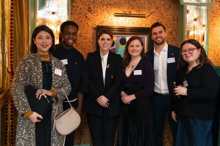 Princess Eugenie catches up with The King’s Foundation 35 under 35 network