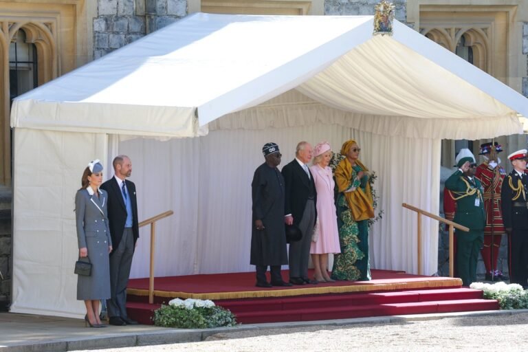 King Charles welcomes Nigerian President to Windsor for State Visit