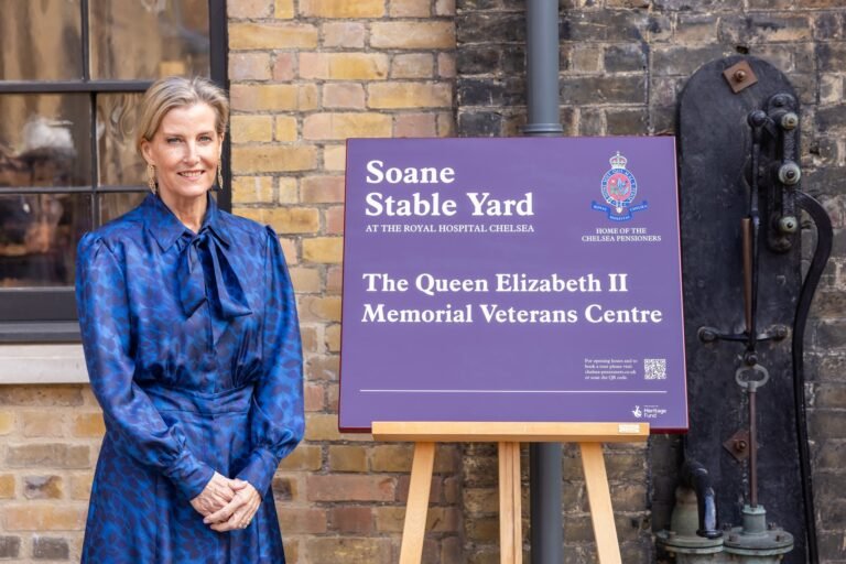 Duchess Sophie opens veterans’ centre named after Elizabeth II