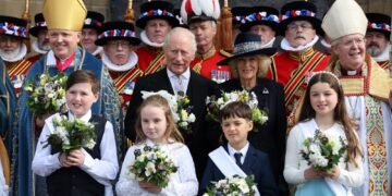 Charles and Camilla attend first Welsh Royal Maundy Service in 40 years
