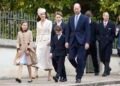Royals out in force for traditional Easter Sunday service