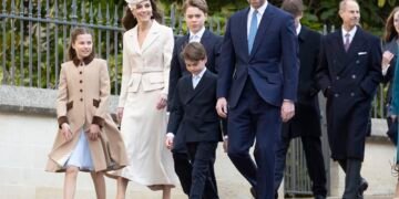 Royals out in force for traditional Easter Sunday service