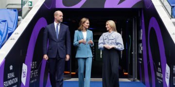 Catherine joins William unannounced as he asks sport to make suicide prevention its business