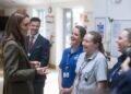Princess of Wales returns to children’s hospice where she gave her first speech – 14 years on