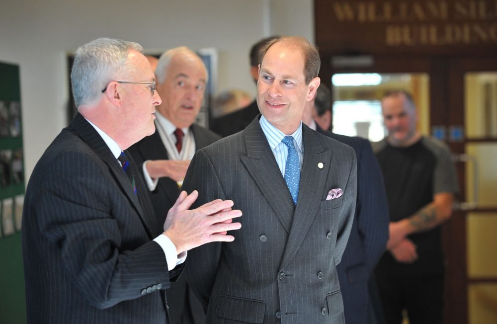 The Earl of Wessex is was close to home in Windsor for engagements this week. (Northern Ireland Office)
