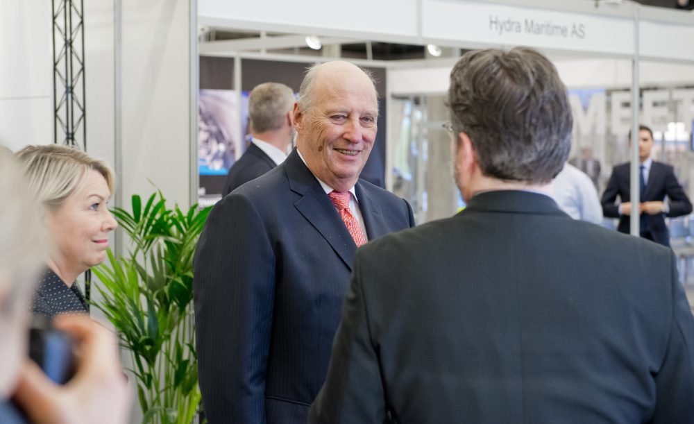 King Harald has won praise for his speech supporting diversity and the LGBT community (NorShipping)