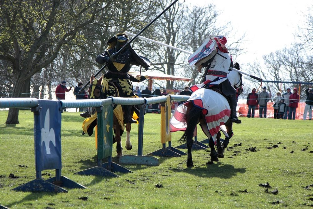 Could jousting become an Olympic sport? English Heritage thinks so (James Laing)